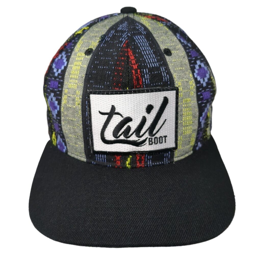 Tail Boot Patch Snapback Hat Multicolor One Size … - image 1